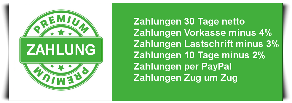 DIE JOHN-RAPHAEL JAMMERS INDUSTRIEVERTRETUNG: ZAHLUNGEN