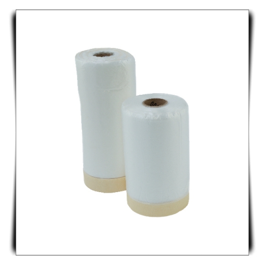 Krepp Klebeband + Masking Abdeckfolie, 550mm x 33m