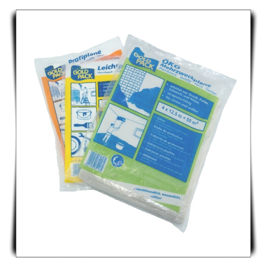 LDPE Abdeckplane, 4m x 12,5m, 20my dick