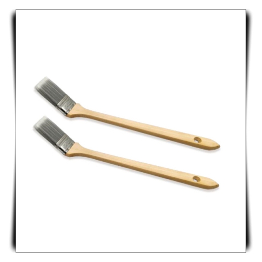 Engelshaar Pinsel Spezial, gebogen, hell, 65mm breit