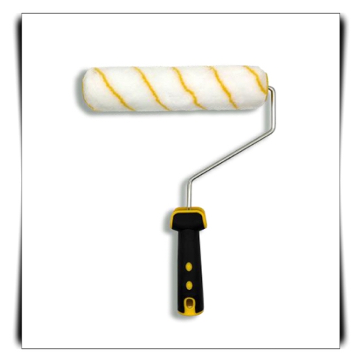 Profi Farbwalze + schwarzer Bügel, 23cm breit