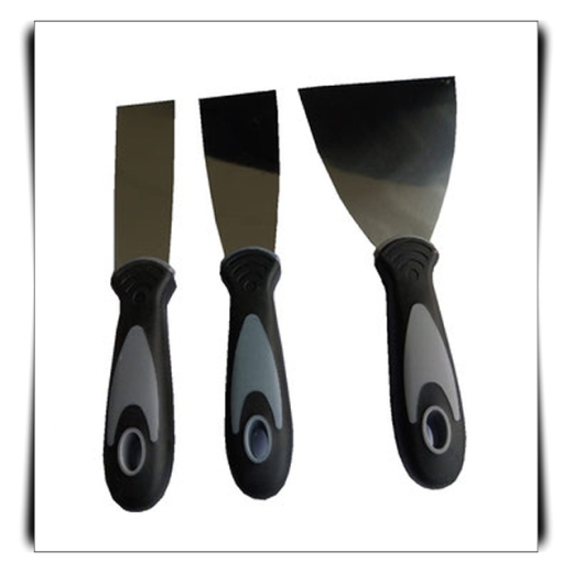 Profi Spachtel, schwarz-grau, 100mm breit