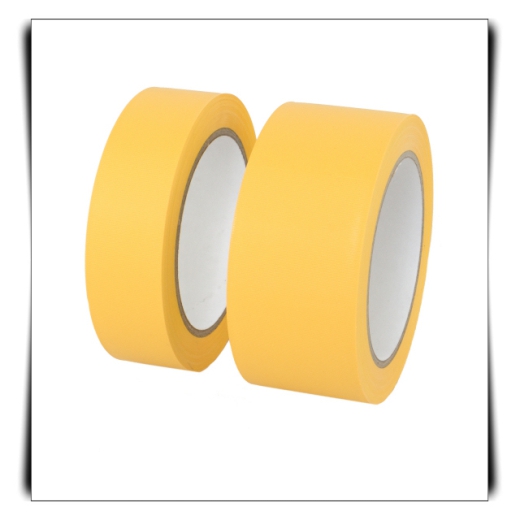 PVC Putzerband Quer-gerillt, gelb, 38mm x 33m