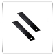 10 Stück Premium Ersatzklingen für Cuttermesser, schwarz