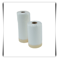 Krepp Klebeband + Masking Abdeckfolie, 2100mm x 20m