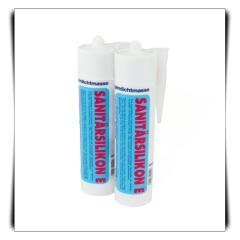 Sanitär Silikon, transparent, 310 Gramm